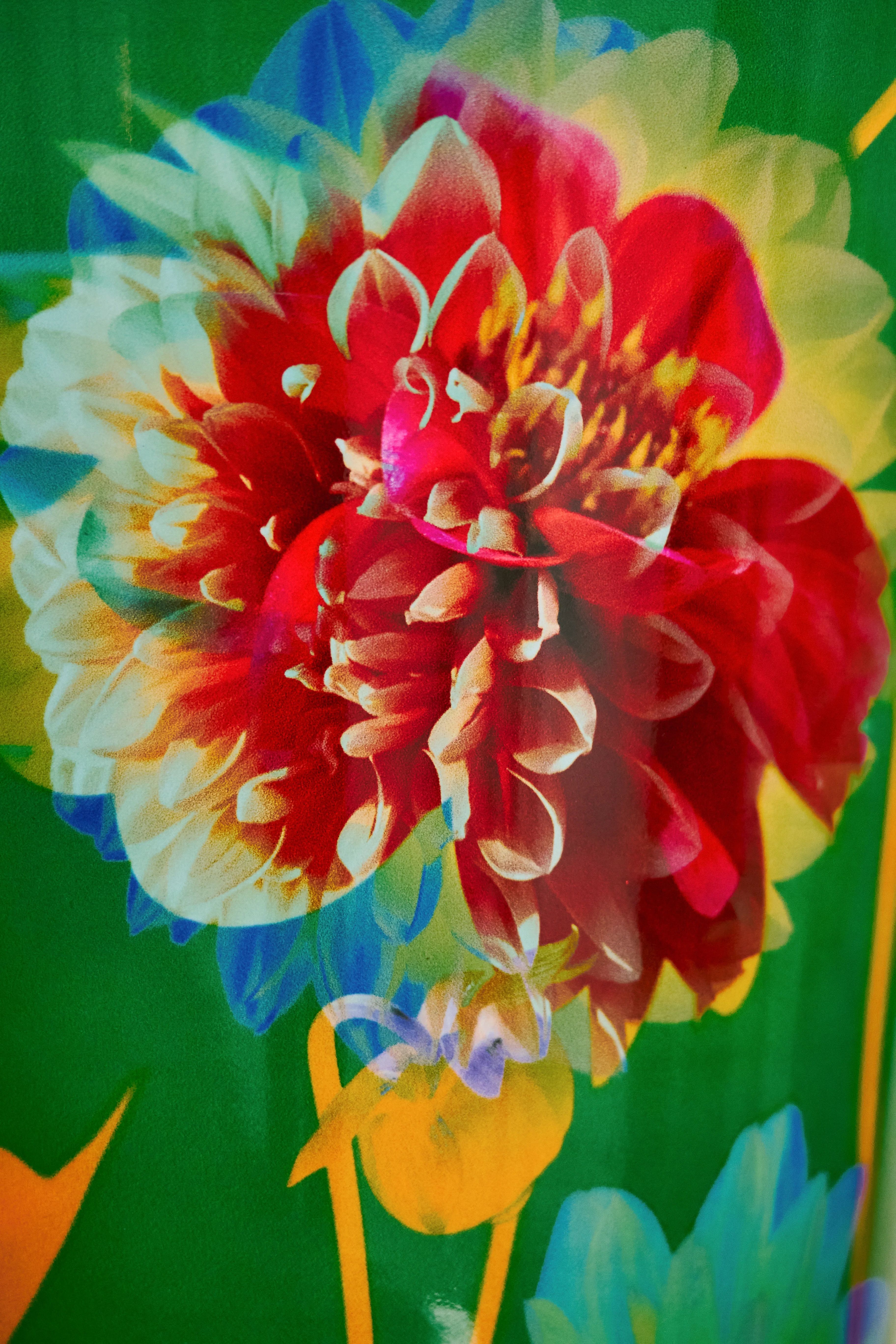 SCENTED CANDLE ARTY FLOWERS BOUQUET - Image 4