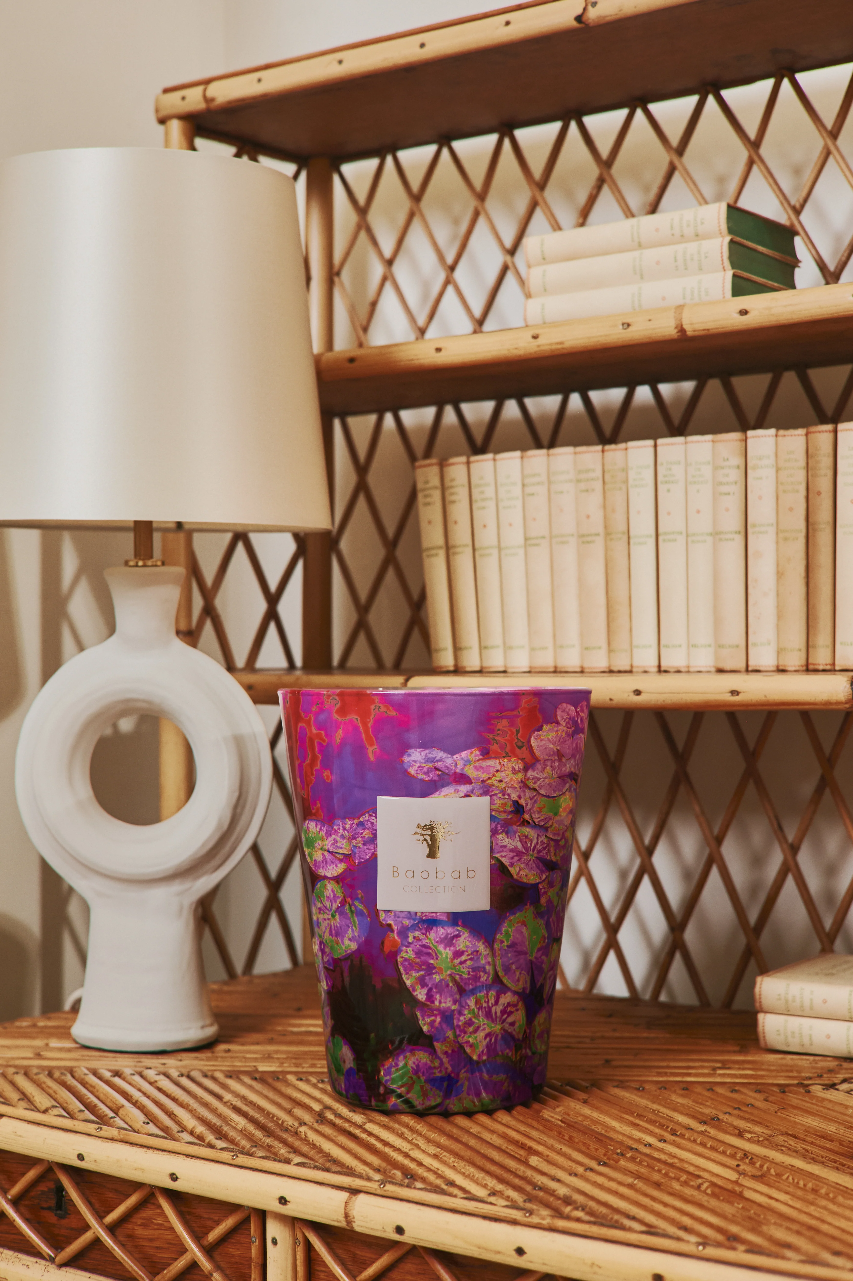 SCENTED CANDLE ARTY FLOWERS WATER LILY - Image 3