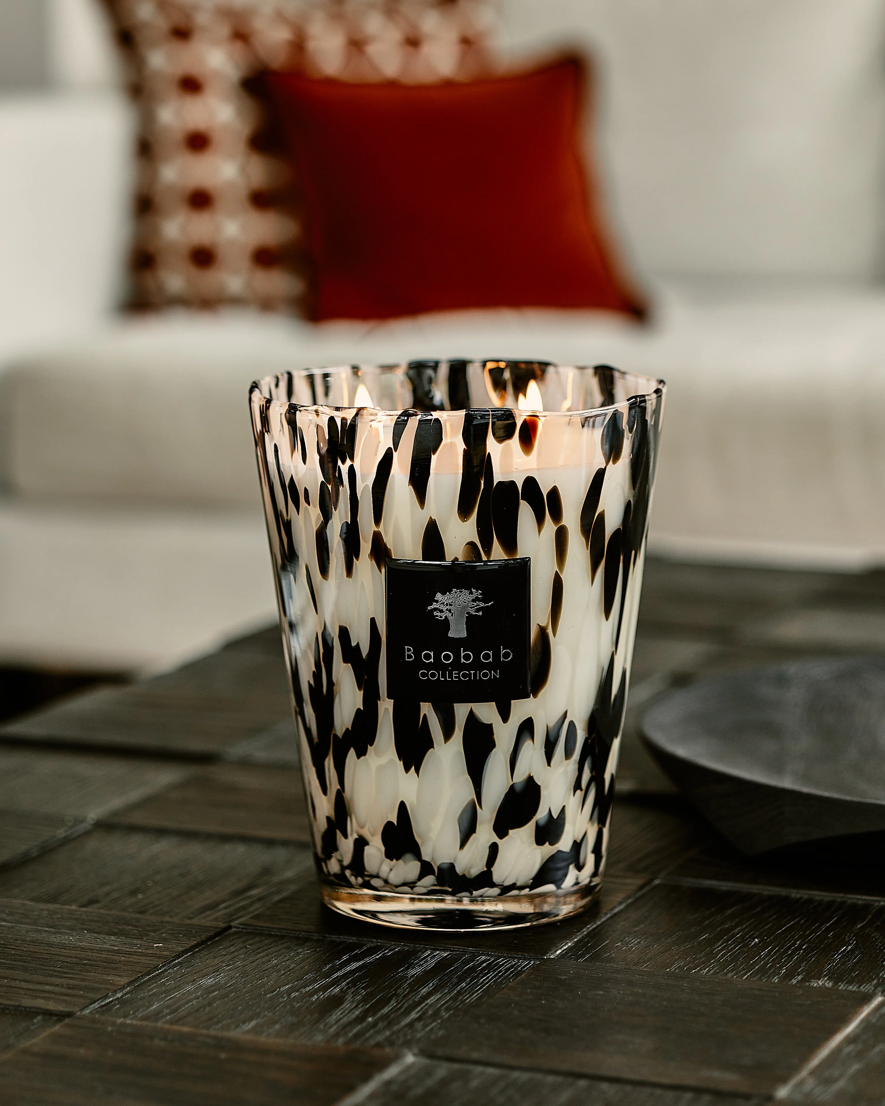SCENTED CANDLE PEARLS BLACK - Image 3