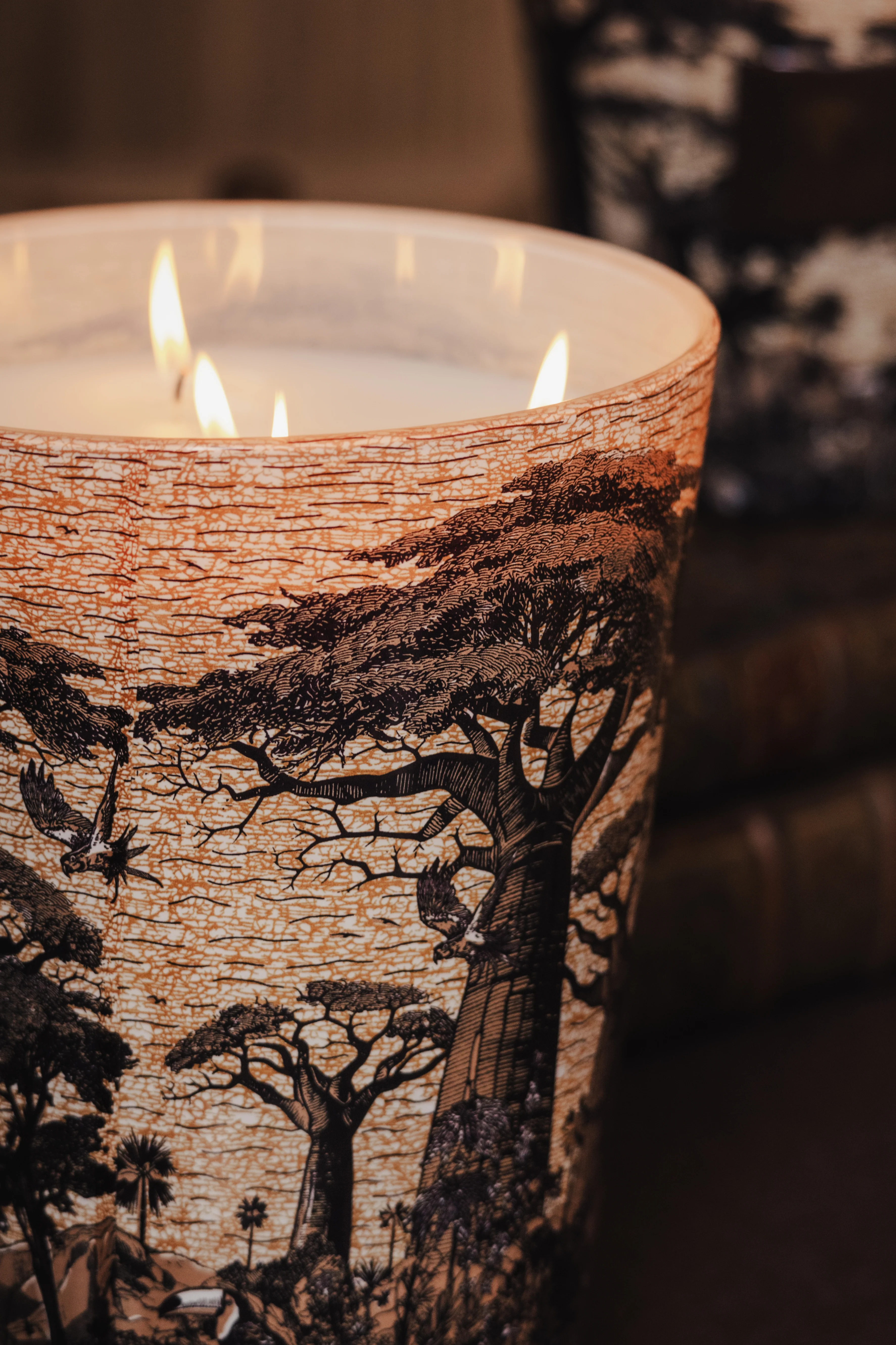 SCENTED CANDLE SACRED TREES MANKONO - Image 5