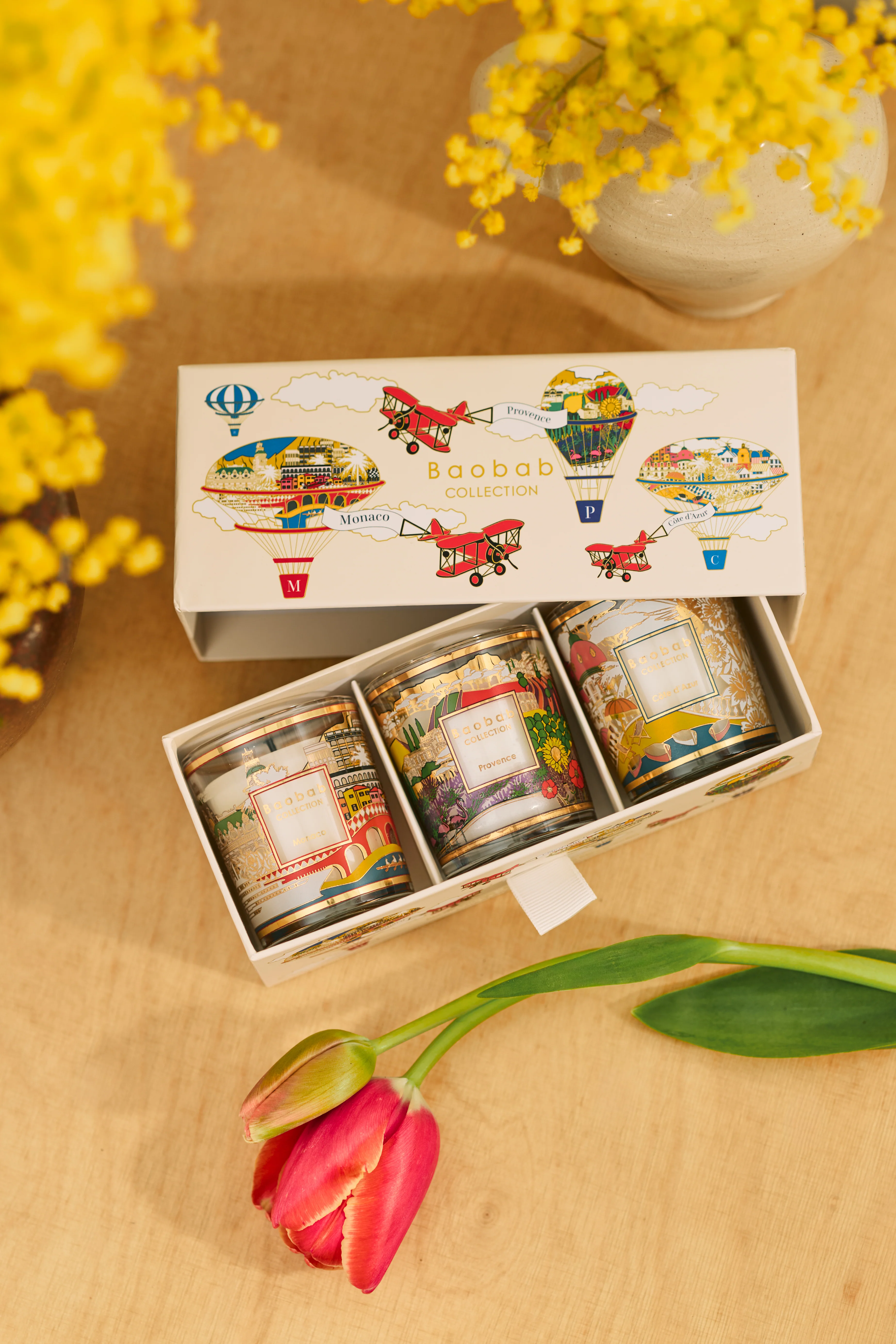 TRIO TRAVEL CANDLES PROVENCE-MONACO-COTE D'AZUR - Image 4